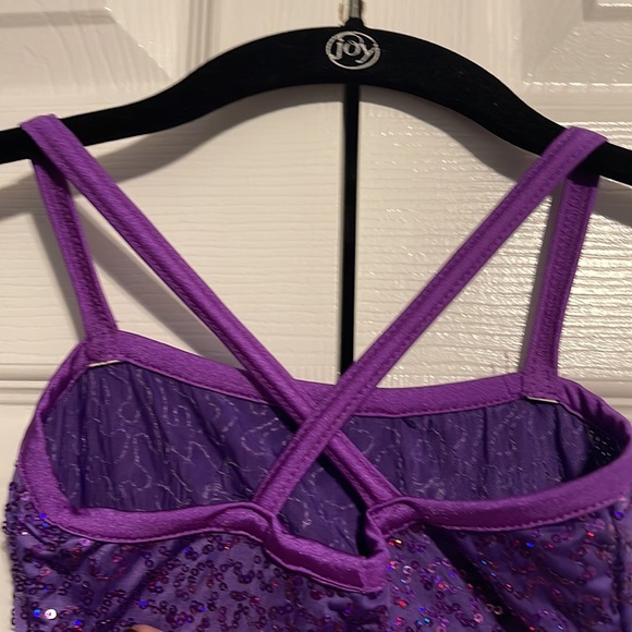 Art Stone purple ballet tutu dress dance costume size kids small - Picture 6 of 11